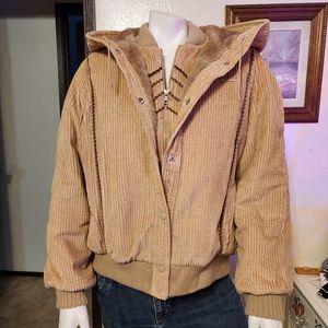 Corduroy Bomber Jacket
